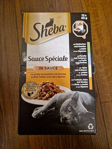 Полноценный корм для взрослых кошек Шеба
