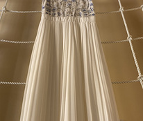 Нарядное белое платье River Island valge kleit XS-S
