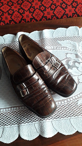 Мужские кожаные туфли, размер 41