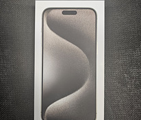 iPhone 15 Pro Max, 256 ГБ, титан, нераспечатанная упаковка
