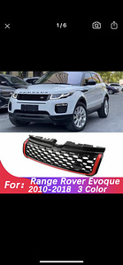 Решетка бампера на Range Rover evoque 2010-2018