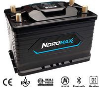 Liitiumaku Nordmax 110Ah 12V (NB! käivituseks + seadmetele)