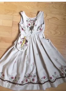 Народное платье 140-160 см