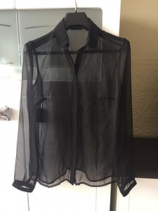Женская прозрачная блузка MOHITO, 34