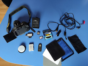 Wi-Fi mooduliga peegelkaamera Nikon D5300, komplekt