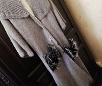 Продам женское вязанное пальто