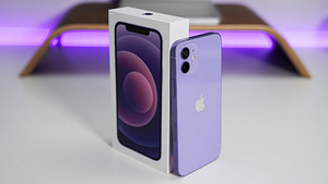 iPhone 12 128GB фиолетовый В хорошем состоянии