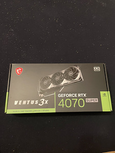 MSI GeForce RTX 4070 SUPER VENTUS 3X OC 12G GDDR6X