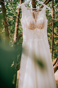Великолепное свадебное платье