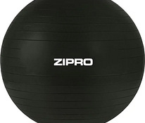 Гимнастический мяч Zipro с насосом, черный