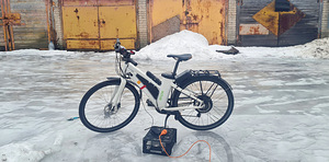 Электрический велосипед eFlow CR-2 – построен на раме.