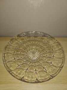Стеклянное блюдо, 35 cm