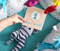 Большой набор карточек для фото малышей по месяцам+фразы