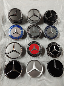 Новые капсулы для дисков Mercedes-Benz 75 мм
