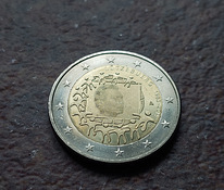 2 евро Люксембург 2015 года Люксембург UNC