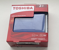 Toshiba 2TB Canvio Connect II 2.5" Red , Blue