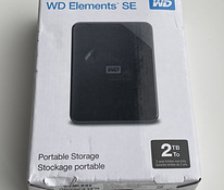 Western Digital Elements Portable SE 2TB/4TB Black