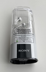 Sony MDR-EX110APB, White