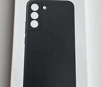 Samsung Galaxy S22+ Leather Cover , Black