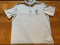 Светло-серая футболка-поло Cannes Mandelieu Golf Club - размер XL