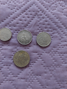 50- ja 20-sendised mündid