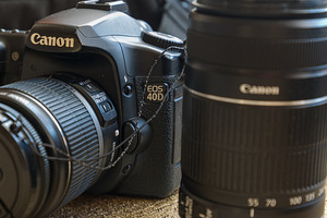 Комплект Canon EOS 40D и EF-S 55-250mm f/4-5.6 IS II