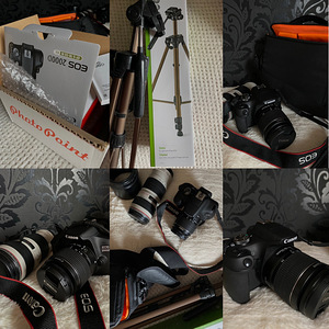 Canon 2000D kaamera + lisad