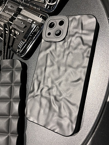 iPhone 13 black textured case Чехол