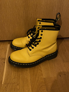 Dr.Martens yellow boots