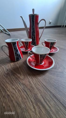 Vintage kohvikomplekt Freiberger porzellan (foto #1)