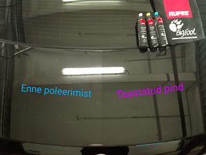 Auto keemiline puhastus Poleerimine (6 foto / 10)