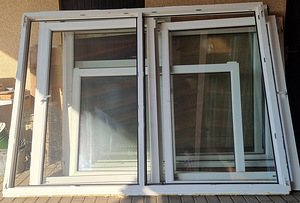Plastaken 2xklaaspaketiga - mõõdud 2380x1770 mm (3 foto / 4)