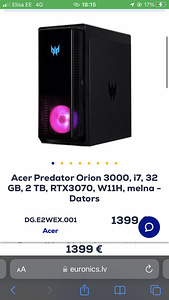 MÜÜA VÕIMEKAS SETUP! RTX 3070 // i7-12th gen // 32Gb ram (3 foto / 3)