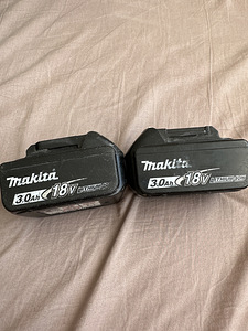 Makita 2tk 3Ah 18v (2 foto / 2)