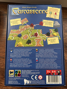 Carcassonne — lauamäng, suurepärane seisund (2 foto / 6)