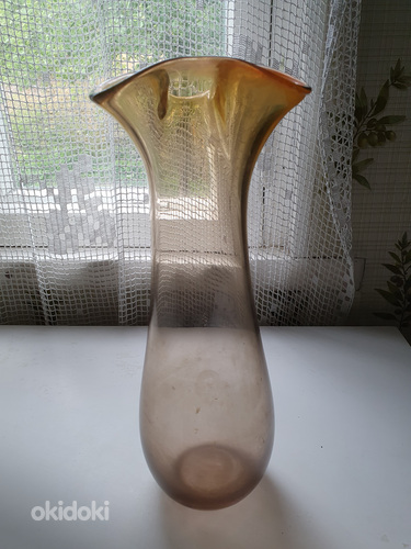 Бытовая стеклянная ваза (фото #2)