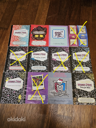 Monster High päevikud ja pildid