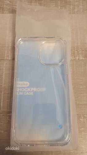 Прозрачный силиконовый чехол для iPhone 13 Pro Max (фото #2)