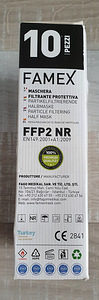 FFP2 respiraator, 5-kihiline, 10tk näomask (3 foto / 3)