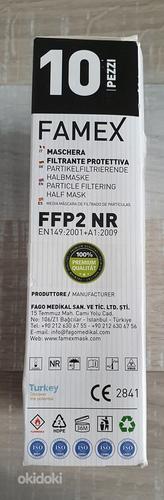 FFP2 респиратор, 5-слойные, 10tk маска для лица (фото #3)