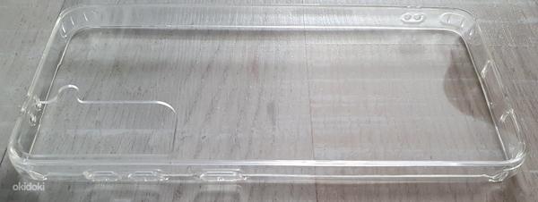 Прозрачный силиконовый защитный чехол для Samsung Galaxy S21 (фото #3)