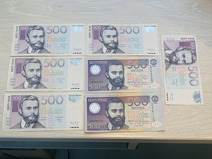 500 Eesti krooni — 500 эстонских крон (2 фото из 7)