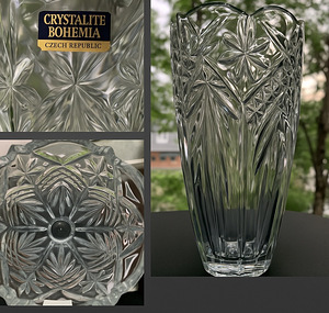 Kristallvaas Crystalite Bohemia (Tšehhi) (1 foto / 5)
