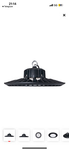 Industrial LED Light High Bay UFO (6 foto / 6)