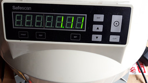 Счетчик-сортировщик монет Safescan, model 1250 EUR (2 фото из 3)