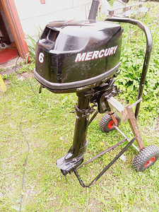 Mercury 6 hobujõuline päramootor, L jalg. (8 foto / 8)