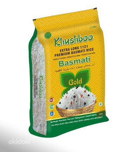 Riis Khushboo Gold extra long Basmati Rice 20Kg (foto #1)