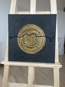 Tekstuurne maal 40x40, originaal (1 foto / 6)