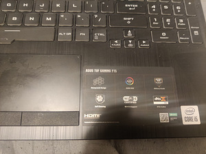 ASUS TUF GAMING F15 (4 foto / 5)