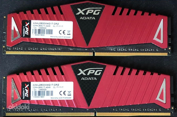 Adata 2800mhz Ram Adata Xpg Ddr3 2800 Mhz 16gb ADATA XPG Z1 DDR4